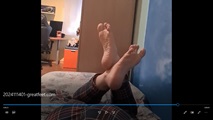 Foot Fetish video screen capture